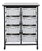 Algopix Similar Product 1 - LUXOR MBSDR8L Mobile Bin System 