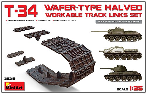 Algopix Similar Product 17 - Miniart 135 T34 Wafer Type Halved