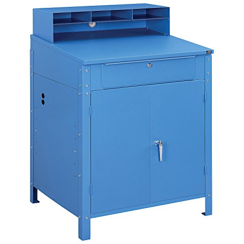 Algopix Similar Product 14 - Shop Desk wLower Cabinet Pigeonhole