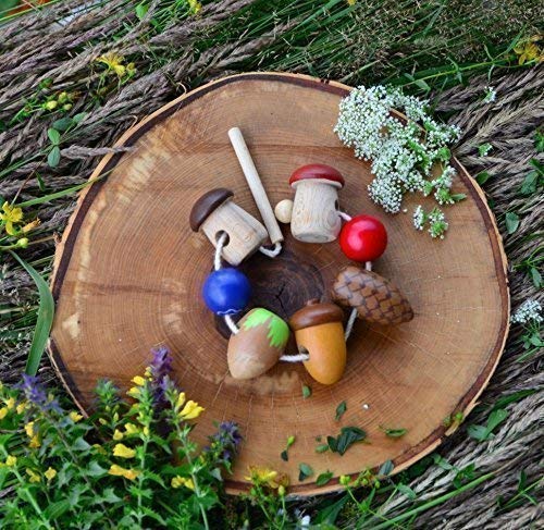 Algopix Similar Product 8 - Wooden lacing toy forest wealth 