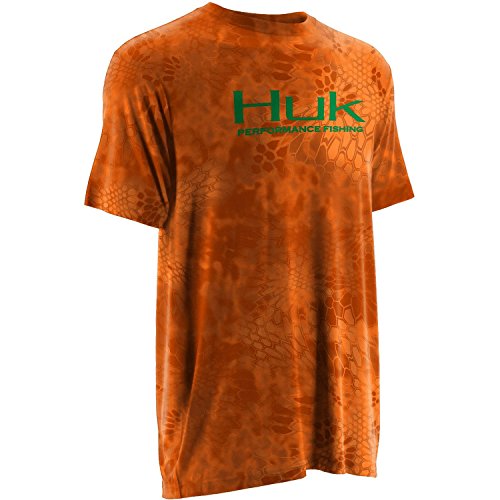 Algopix Similar Product 6 - HUK Mens Solid Short Sleeve Shirt