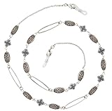 Algopix Similar Product 14 - Beaded Eyeglass Chain Holder Face Mask