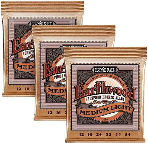 Algopix Similar Product 13 - Ernie Ball Earthwood Medium Light