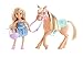 Algopix Similar Product 5 - Barbie Club Chelsea Dolls & Horse