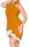 Algopix Similar Product 10 - LA LEELA Womens Swimsuit Sarong