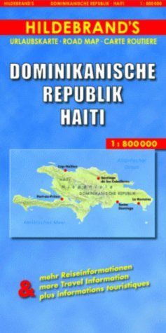 Algopix Similar Product 16 - Hildebrands Travel Map Dominican