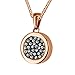 Algopix Similar Product 19 - Quiges Rose Gold Stainless Steel 12mm