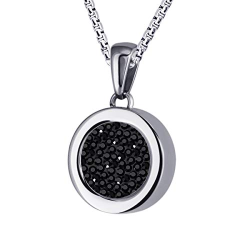 Algopix Similar Product 3 - Quiges Silver Stainless Steel 12mm Mini