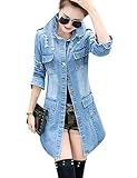 Algopix Similar Product 3 - Tanming Womens Casual Lapel Slim Long