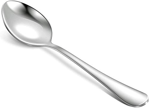 Algopix Similar Product 12 - Hiware Dinner Spoons Set Food Grade