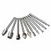 Algopix Similar Product 19 - Doradus 10pcs HSS Router Bits Burr For