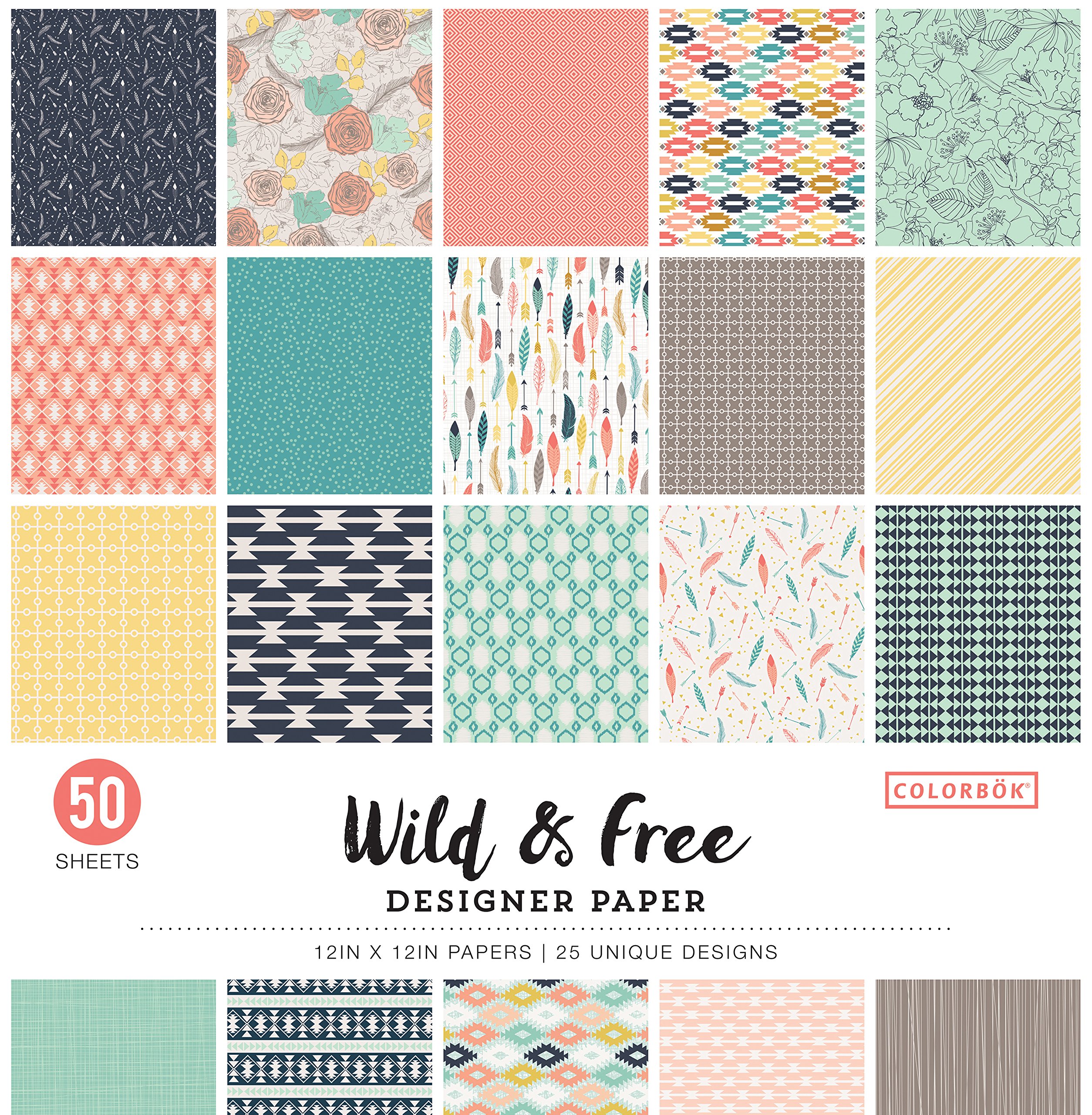 Algopix Similar Product 17 - ColorBok Designer Paper Pad 12 x 12