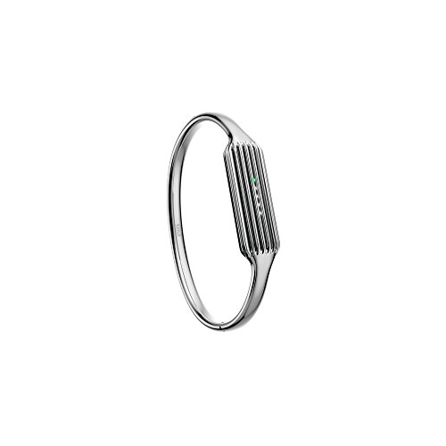 Algopix Similar Product 12 - Fitbit Flex 2 Accessory Bangle Silver