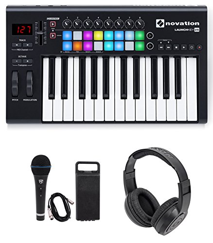 Algopix Similar Product 9 - Novation LAUNCHKEY25MK2 USB MIDI