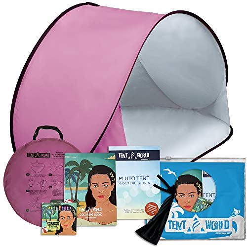 Algopix Similar Product 10 - Thermalabs Pluto Pink Beach Tent an