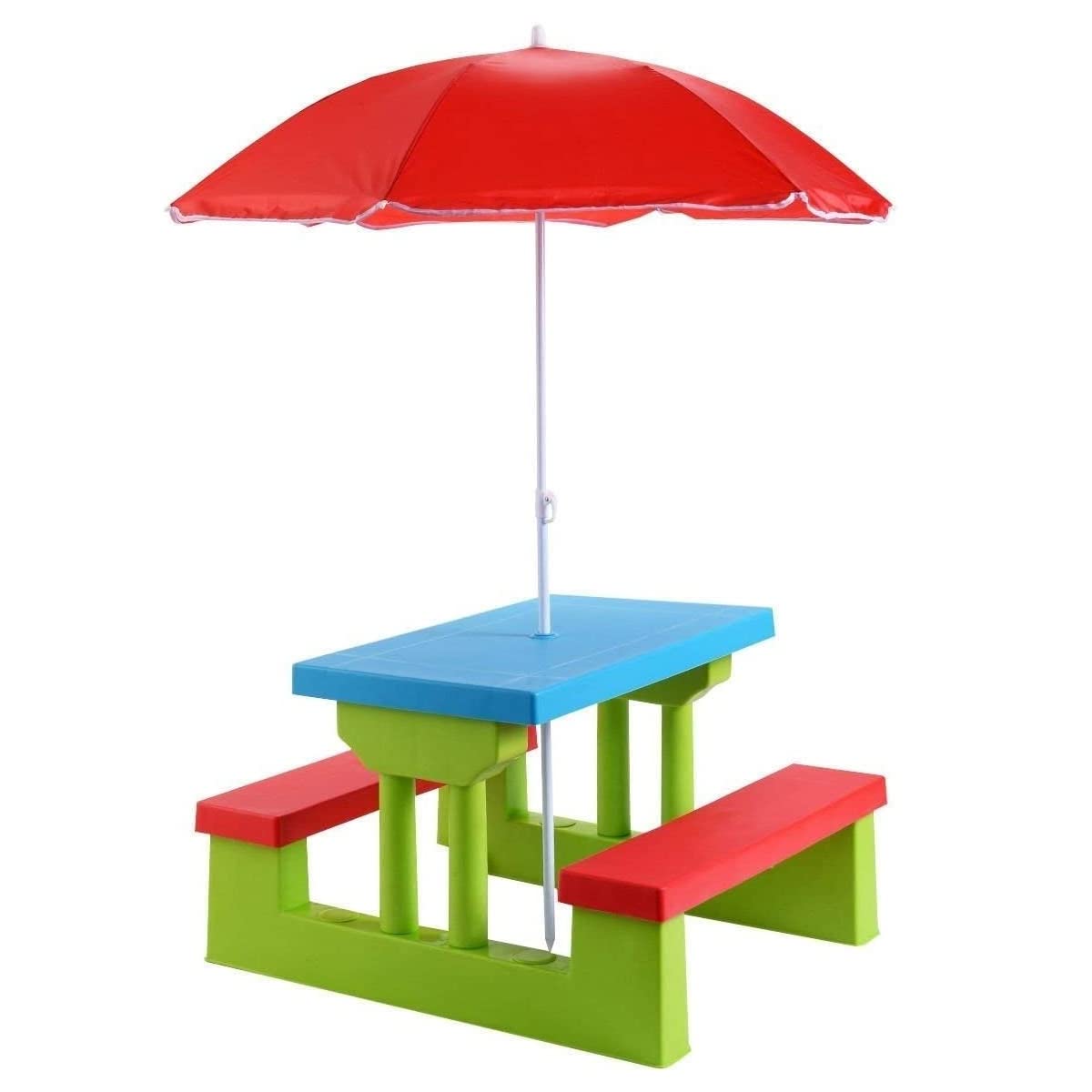 Algopix Similar Product 12 - Costzon Kids Picnic Table Indoor 