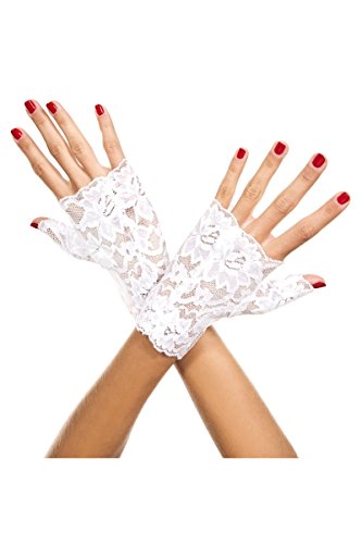Algopix Similar Product 7 - MUSIC LEGS Womens Lace Fingerless