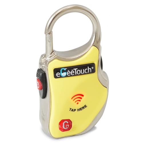 Algopix Similar Product 15 - eGeeTouch Smart Travel Padlock with