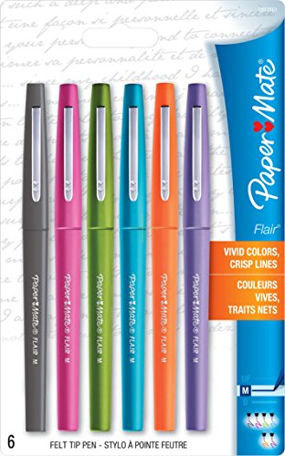 Algopix Similar Product 5 - Paper Mate Flair Felt Tip Pens Medium