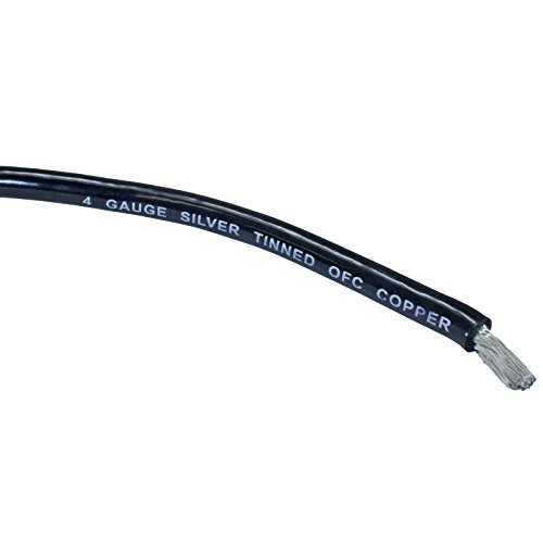 Algopix Similar Product 1 - 4 gauge Tinned Copper Wire (6 ft, Red)