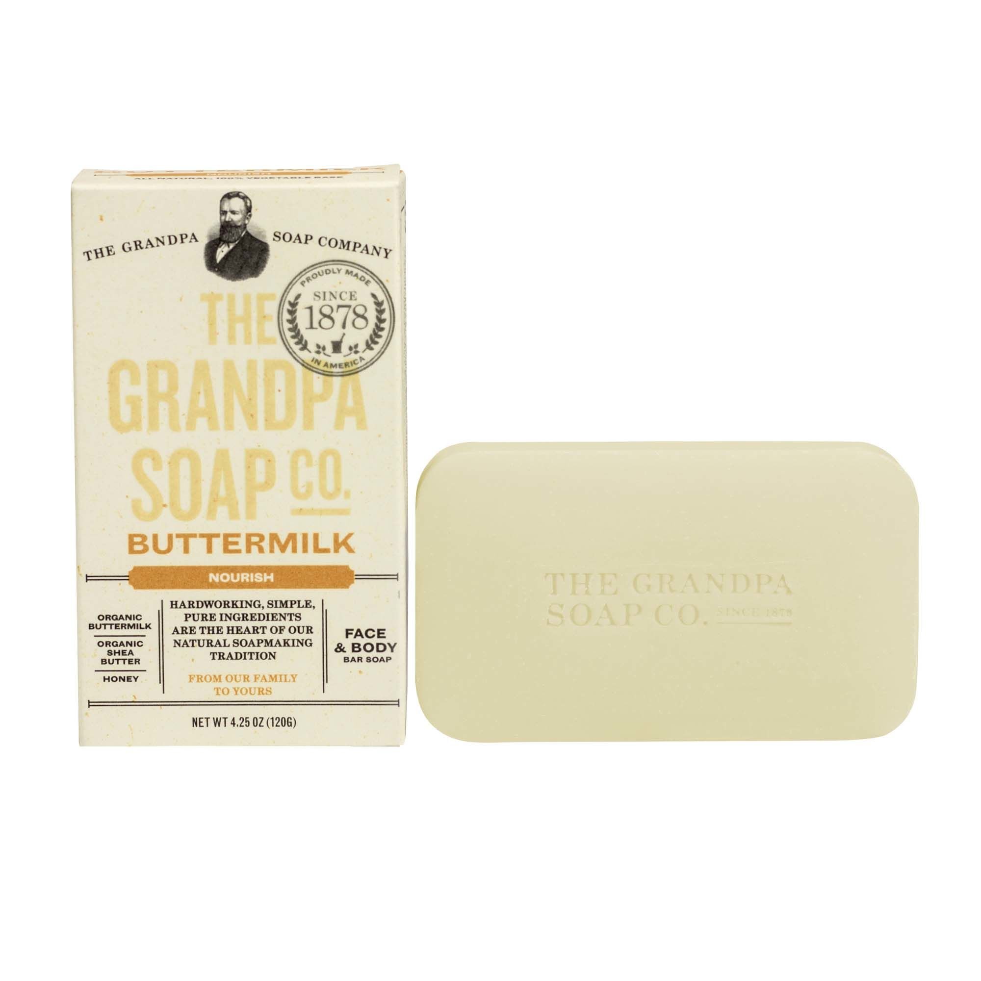 Algopix Similar Product 16 - Grandpas Soap Co Face  Body Bar