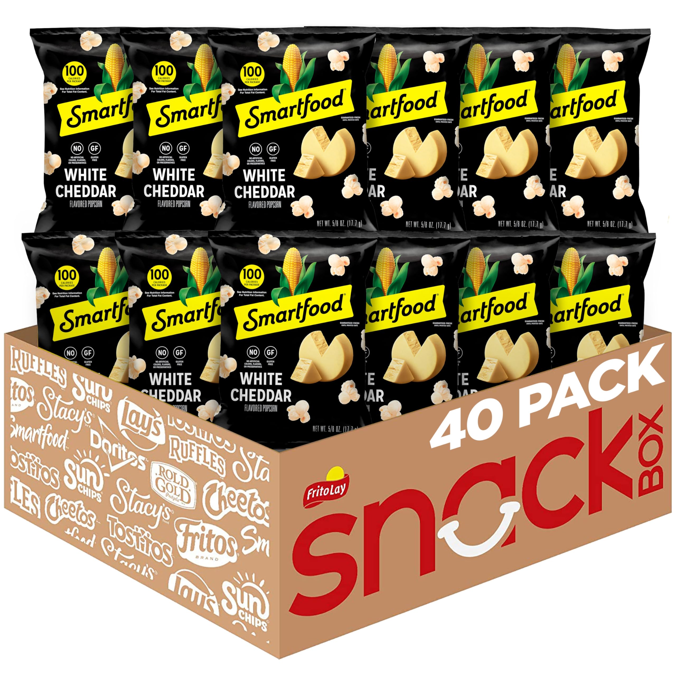 Algopix Similar Product 6 - Smartfood Popcorn White Cheddar 0625