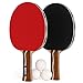 Algopix Similar Product 4 - Duplex 6 Star Ping Pong Paddle Set of 2