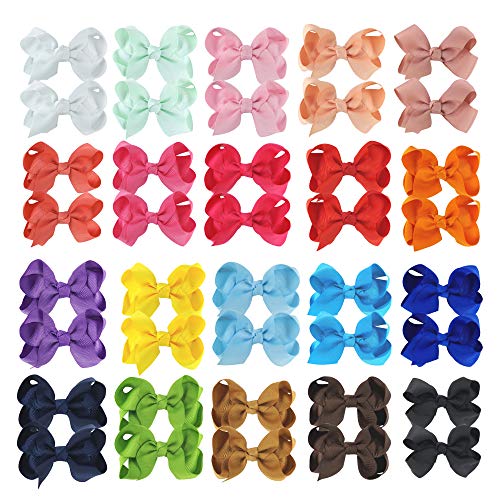 Algopix Similar Product 4 - Baby Girls Hair Bows Clips Boutique