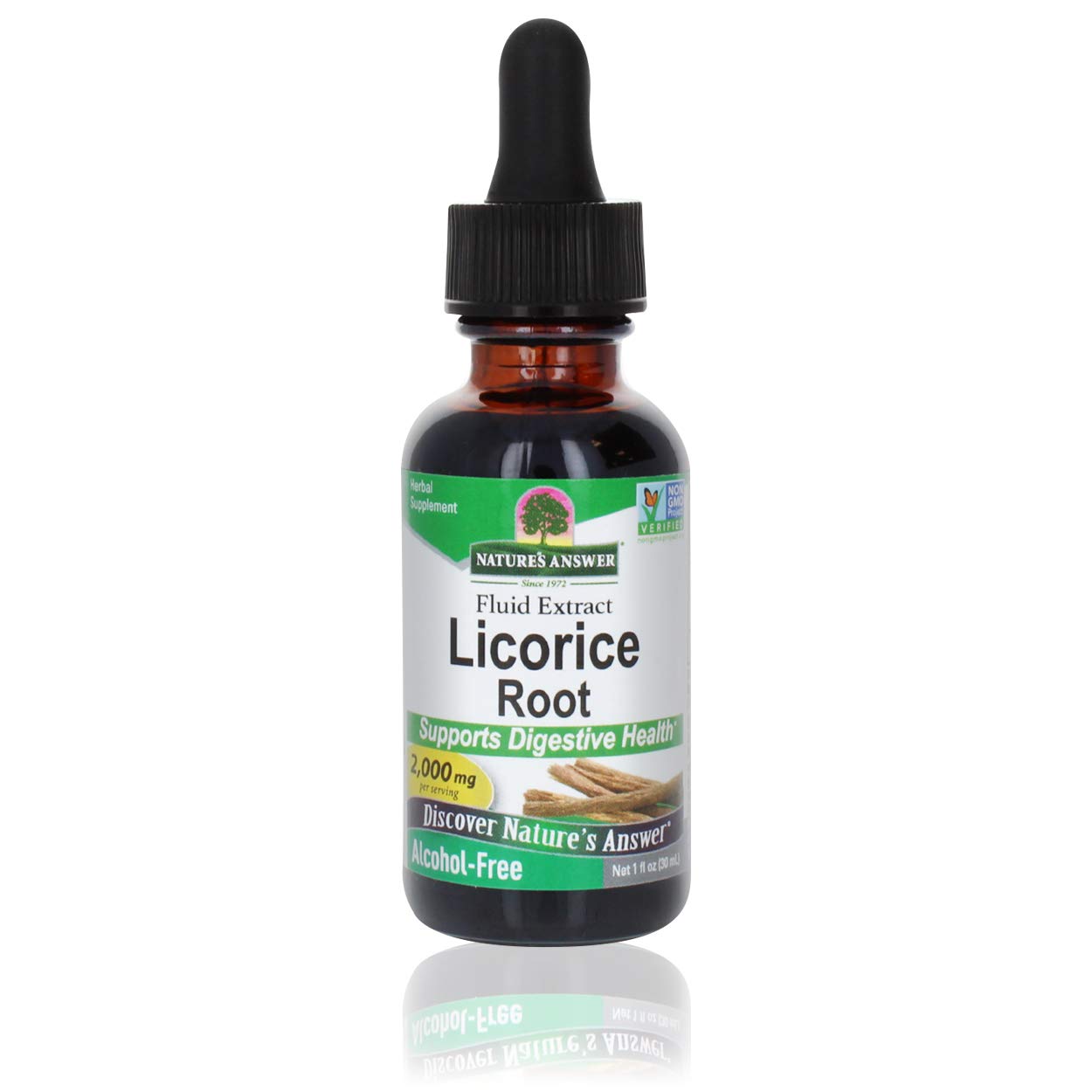 Algopix Similar Product 16 - Natures Answer Licorice Root  Herbal