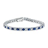 Algopix Similar Product 10 - Bling Jewelry Royal Blue White