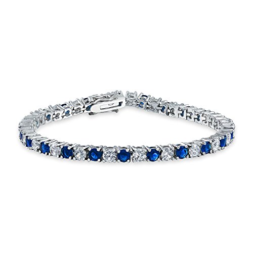 Algopix Similar Product 14 - Bling Jewelry Royal Blue White