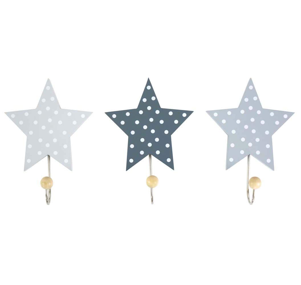 Algopix Similar Product 14 - JaBaDaBaDo R16016 Hooks Star Grey