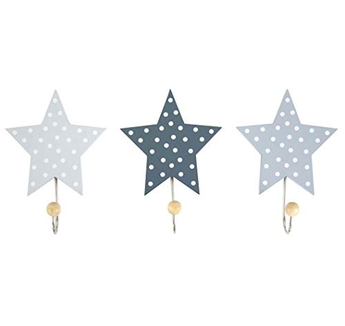 Algopix Similar Product 8 - JaBaDaBaDo R16016 Hooks Star Grey