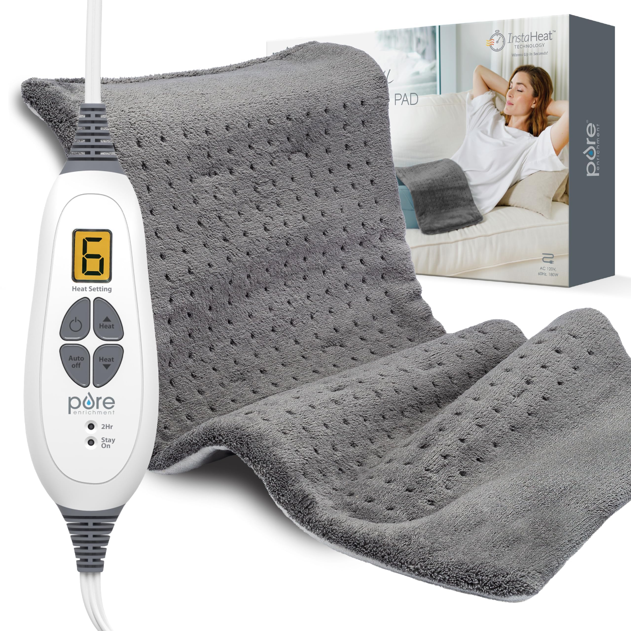 Algopix Similar Product 16 - Pure Enrichment PureRelief XL Heating