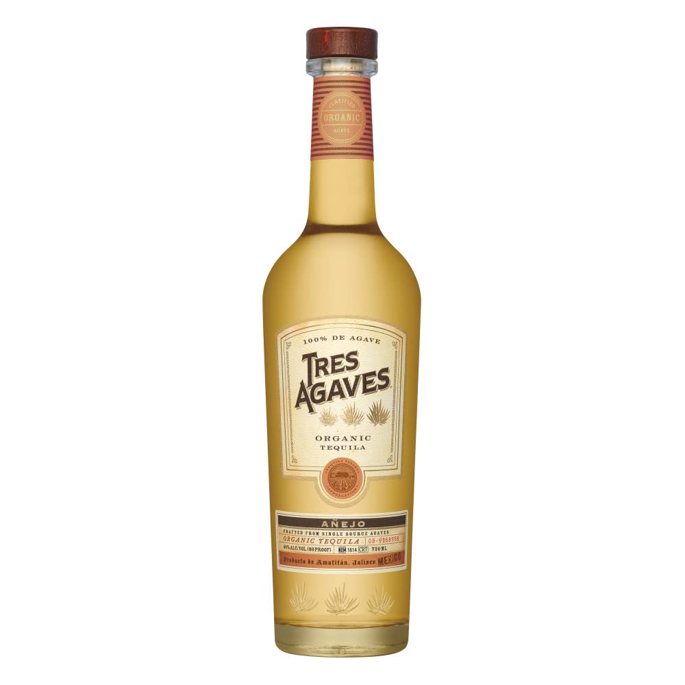 Algopix Similar Product 12 - Tres Agaves Tequila Anejo 80 PR, 750 ml