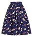 Algopix Similar Product 9 - Pleated Swing Skirt for Women ALine