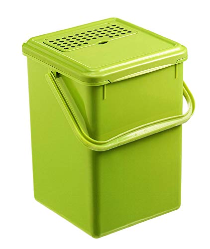 Algopix Similar Product 2 - Rotho Bio Compost Bin Green 8L23 x