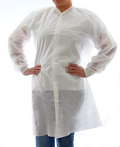 Algopix Similar Product 4 - Dealmed SMS Medium White Lab Coat  10