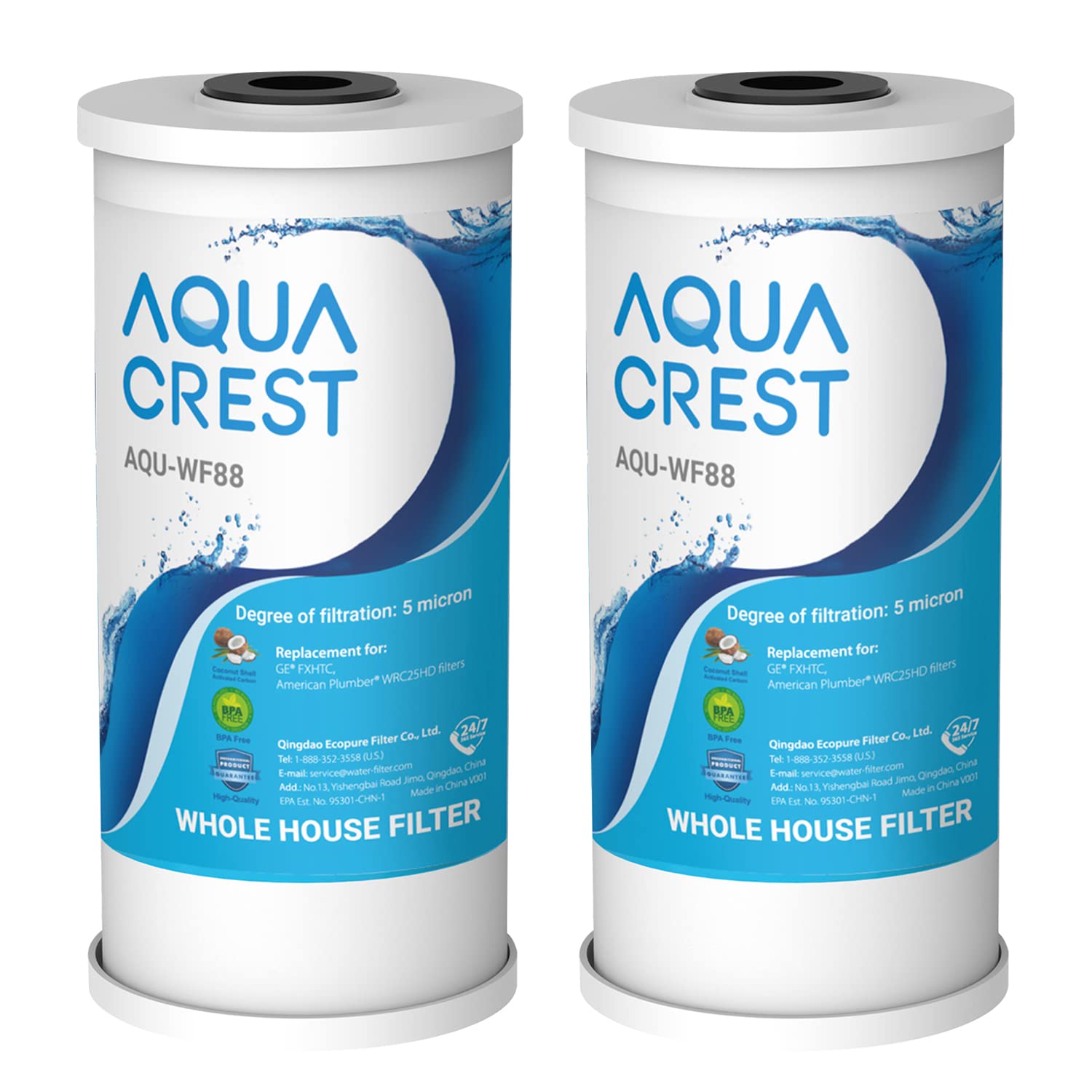 Algopix Similar Product 10 - AQUA CREST FXHTC 5 Micron 10 x 45