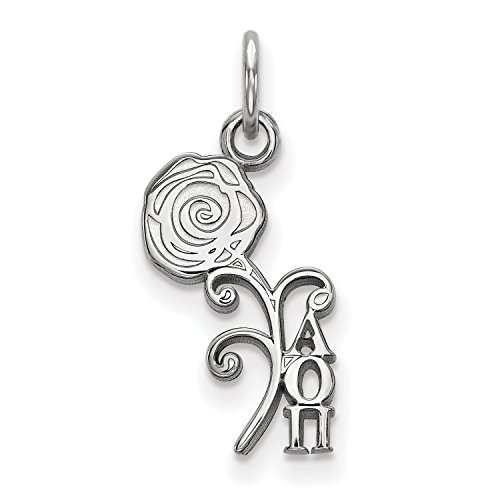Algopix Similar Product 16 - Sterling Silver LogoArt Alpha Omicron