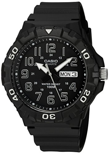 Algopix Similar Product 12 - Casio Mens MRW210H1AVCF Diver Style
