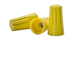 Algopix Similar Product 4 - 100 PCS Yellow Wire Connector P4 Type