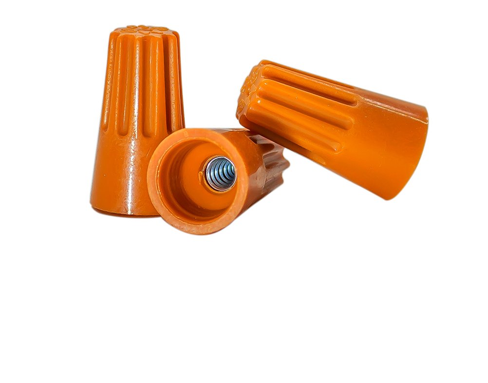 Algopix Similar Product 1 - 100 PCS Orange Wire Connector P3 Type