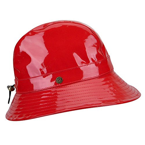 Algopix Similar Product 20 - Karen Kane Wo Patent Rain Trilby Red