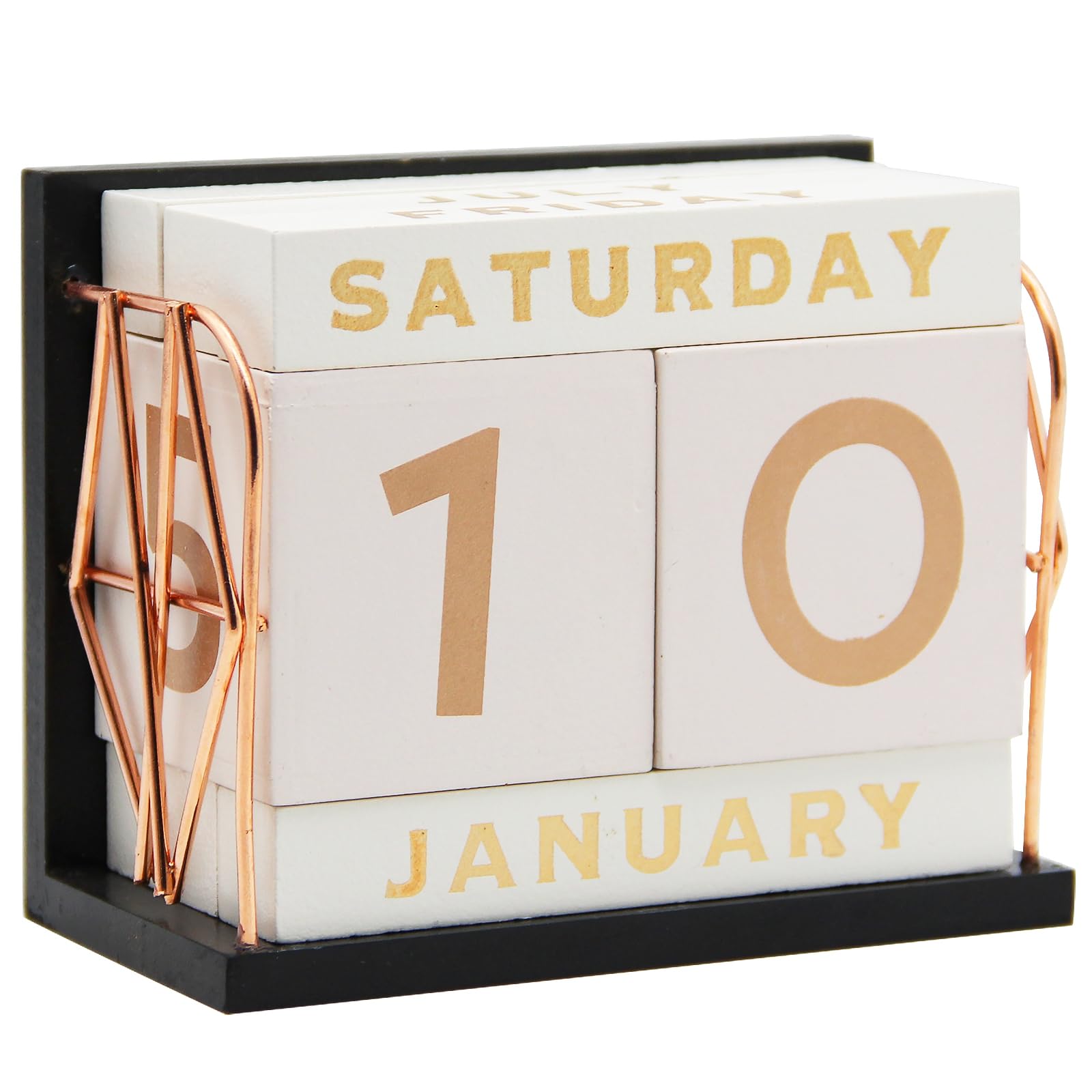 Algopix Similar Product 17 - YOFIT Vintage Wooden Block Perpetual