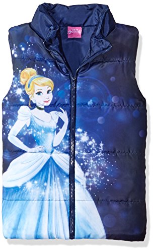 Algopix Similar Product 19 - Disney Girls' Cinderella Puffer Vest