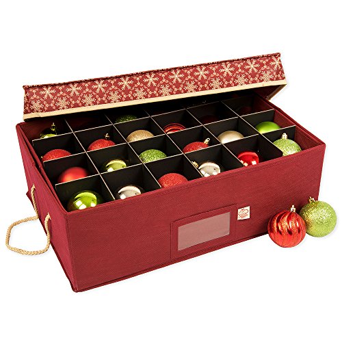 Algopix Similar Product 3 - Christmas Ornament Storage Box with