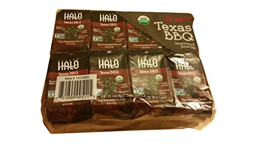 Algopix Similar Product 2 - Oceans Halo Seaweed Snacks 24 pack