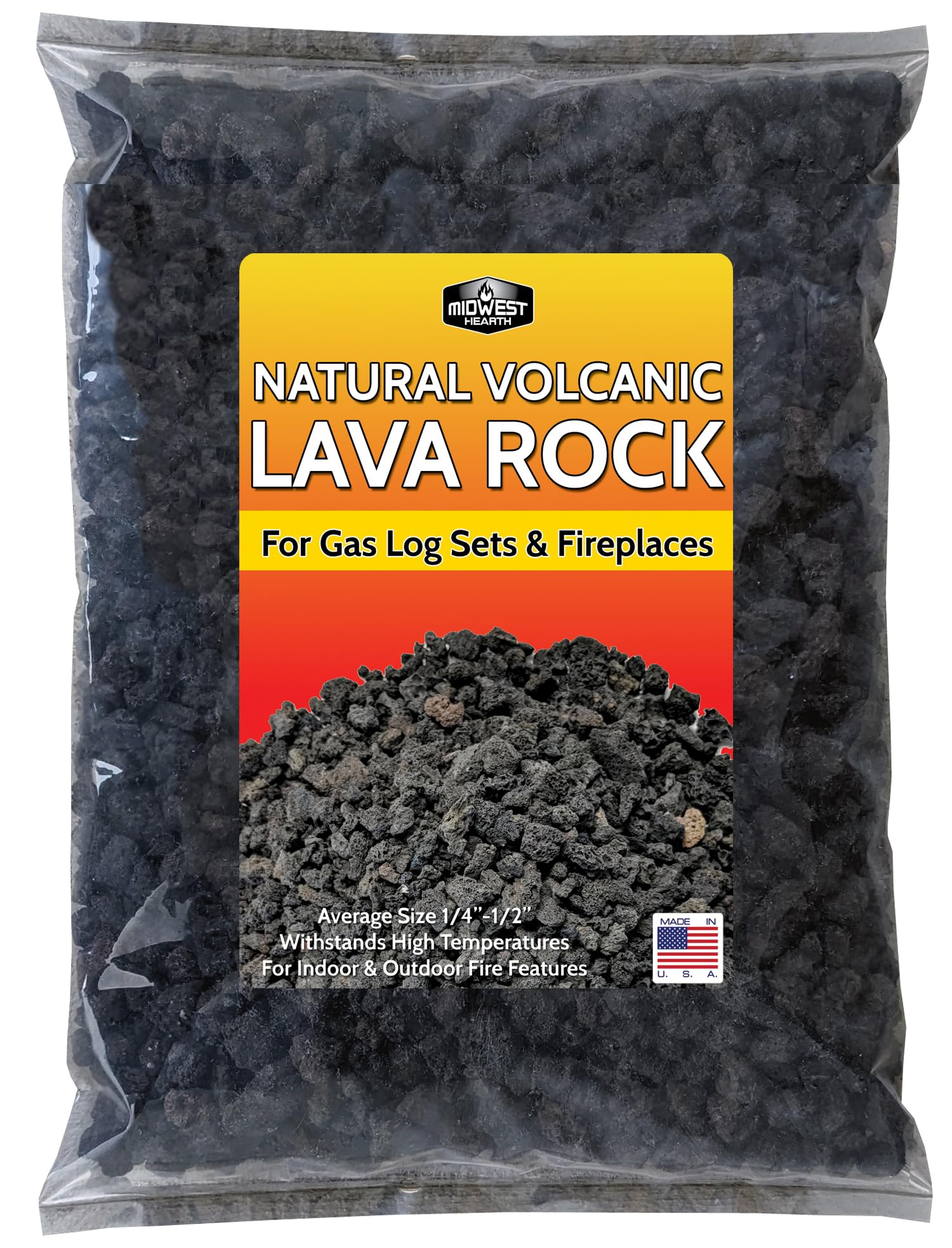 Algopix Similar Product 10 - Midwest Hearth Natural Lava Rock