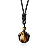 Algopix Similar Product 4 - COAI Unisex Genuine Round Brown Tiger